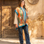 Dina Sayfi Silk Long Vest