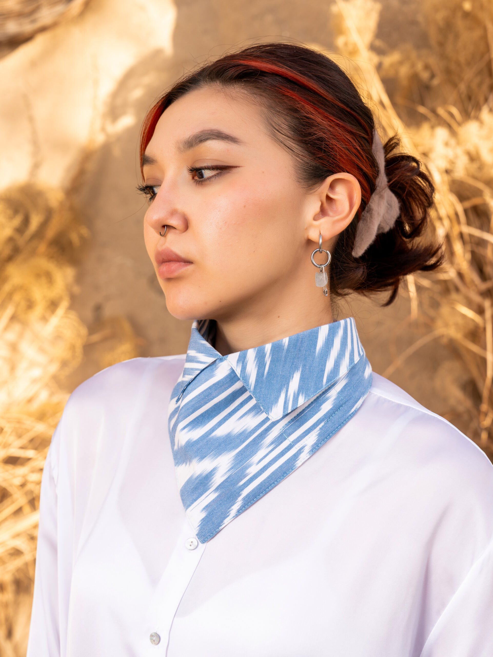 Handmade Cotton Removable Collar - Clothing Accessory