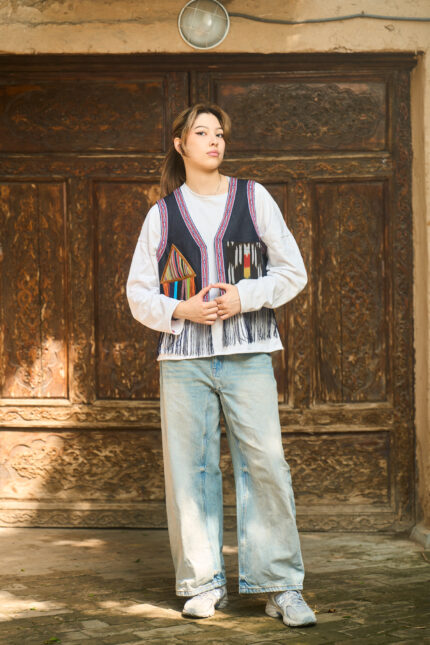 Fringed Vest - Denim Vest